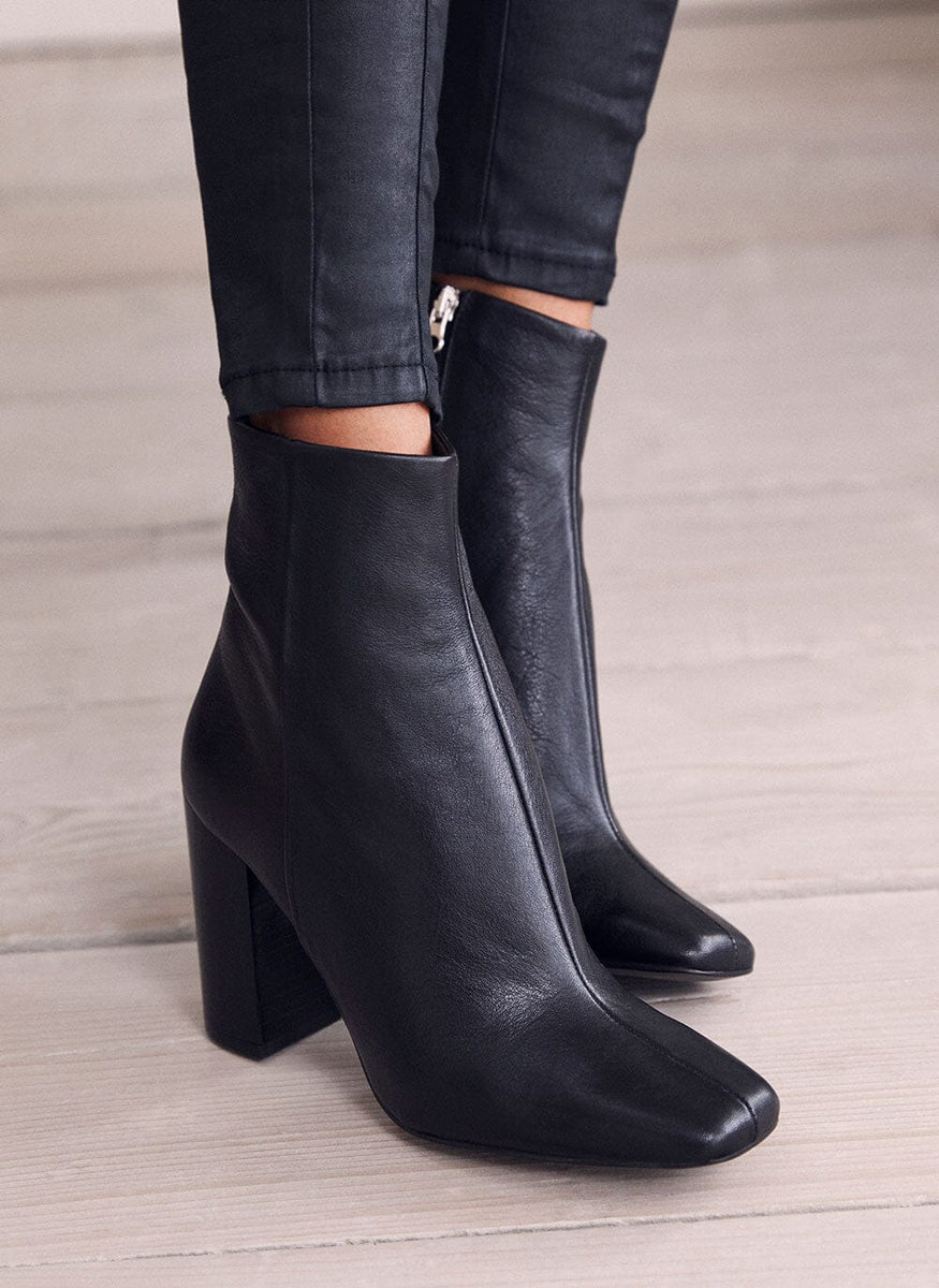 Mint velvet shop black ankle boots