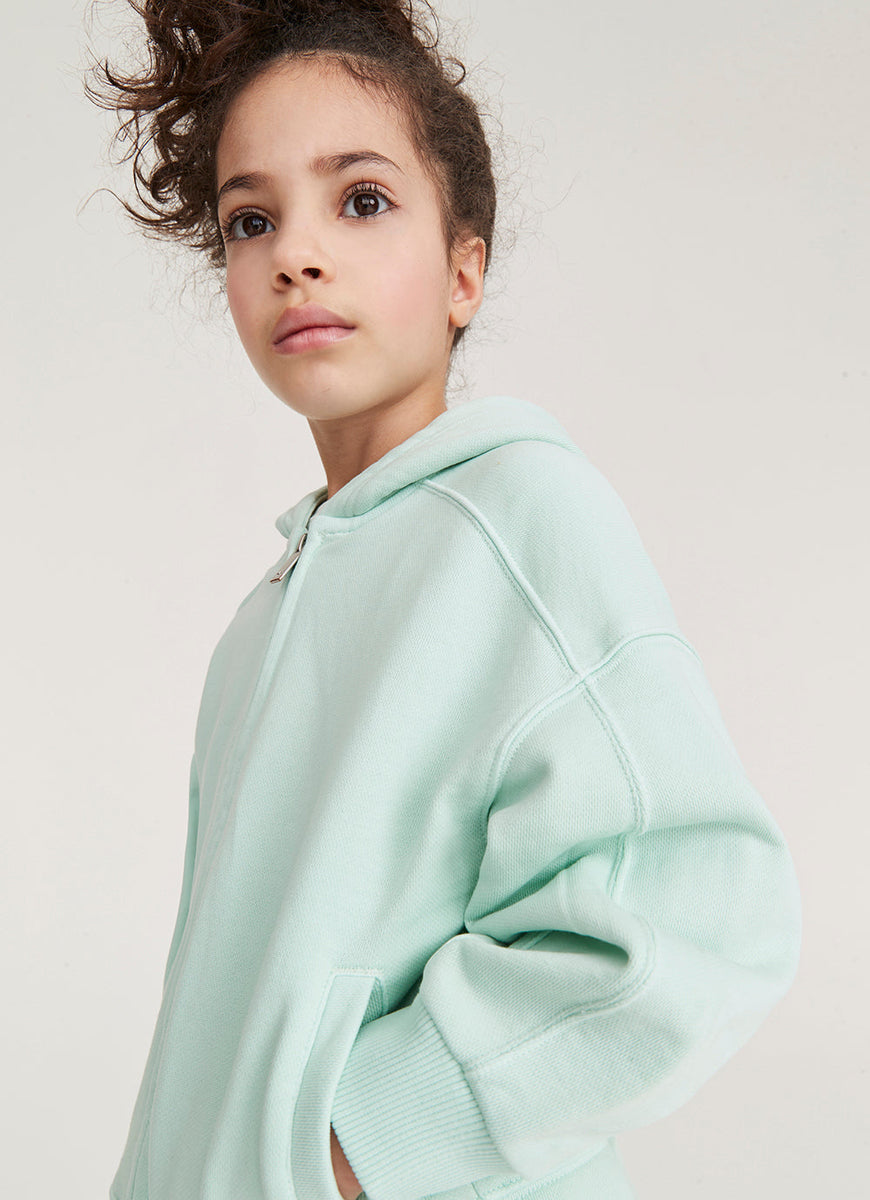 Mint green clearance hoodie kids