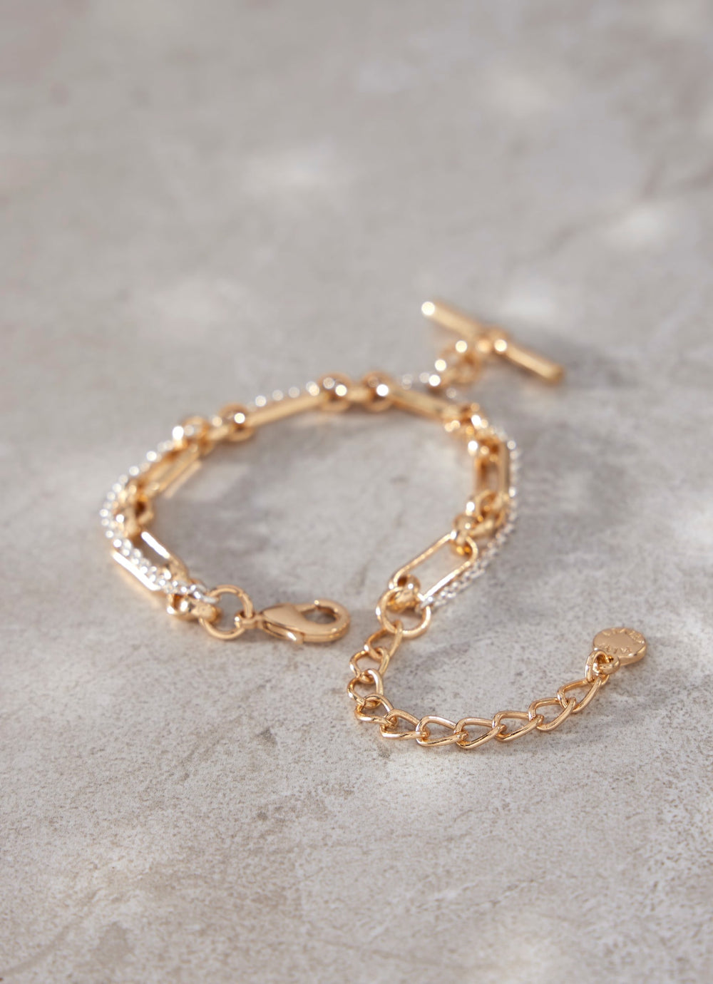 Mixed Double Strand Bracelet