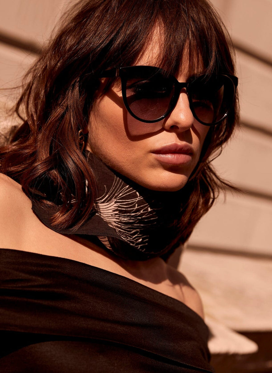 Portofino Oversized Cat Eye Sunglasses