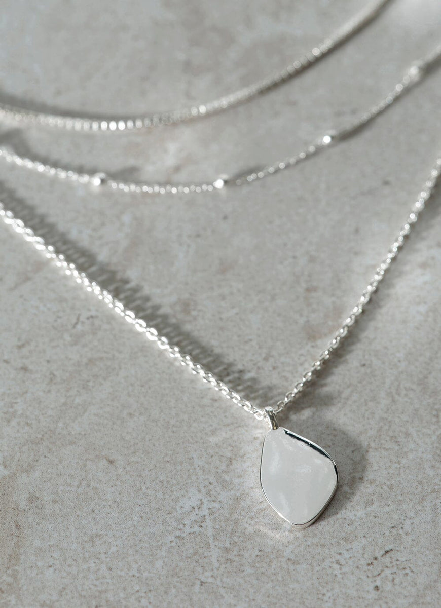 Sterling silver store layered necklace australia