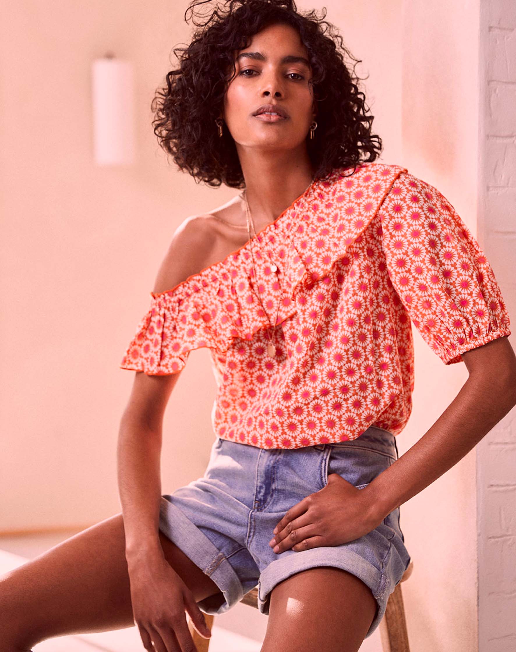 Sunset Crush Orange Pink Clothing Mint Velvet sunset-crush-orange-pink-clothing-mint-velvet