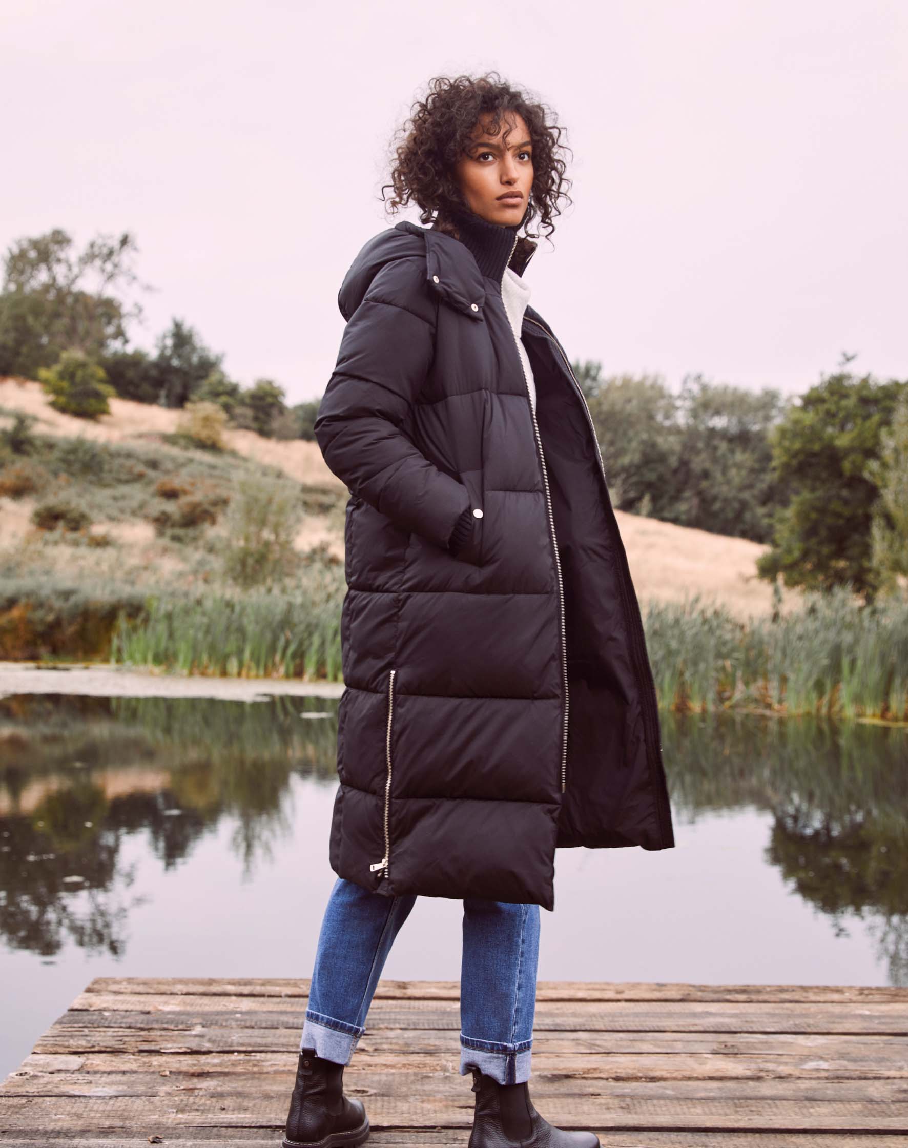 Mint velvet hot sale puffer coat