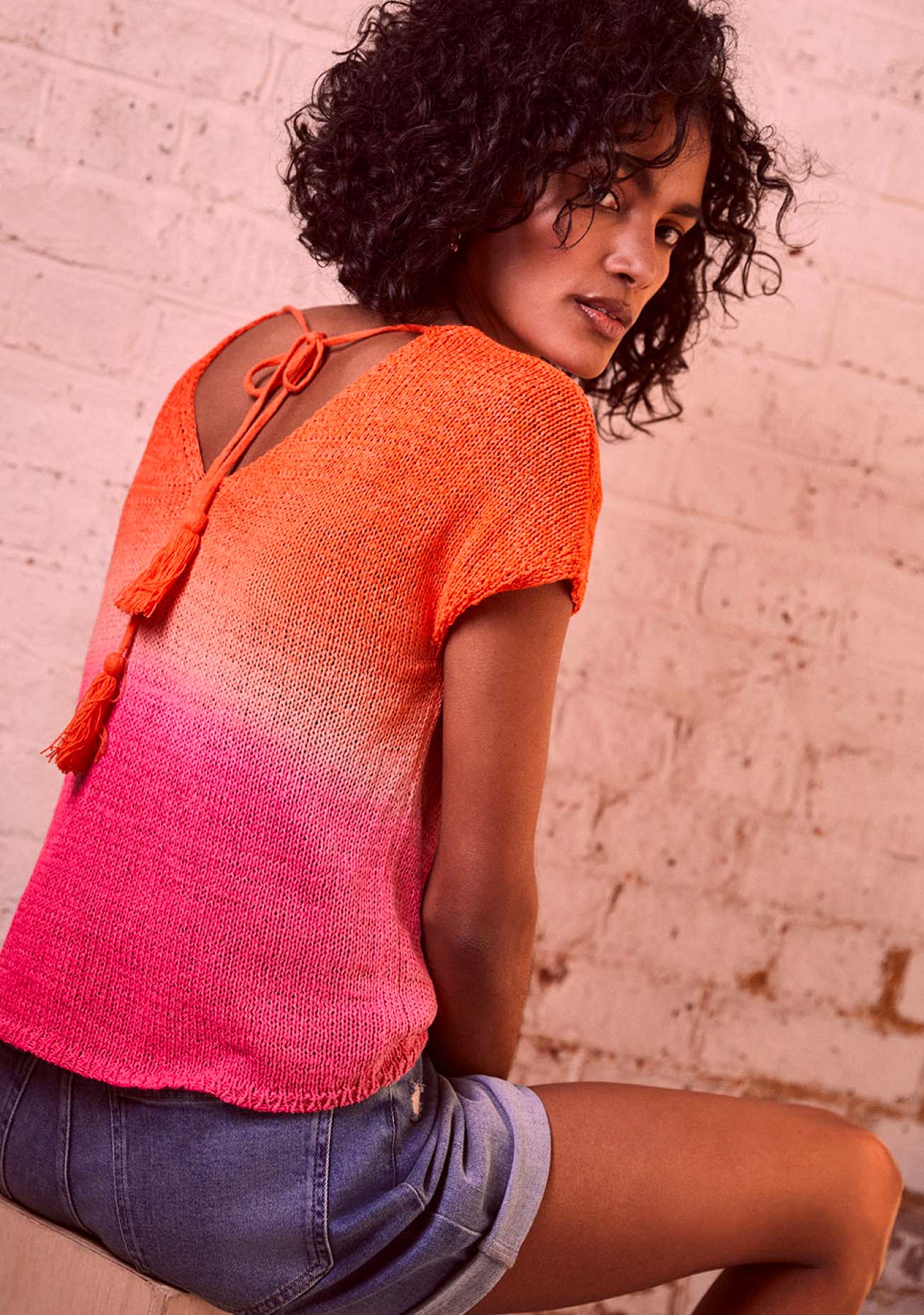 Sunset Crush Orange Pink Clothing Mint Velvet sunset-crush-orange-pink-clothing-mint-velvet