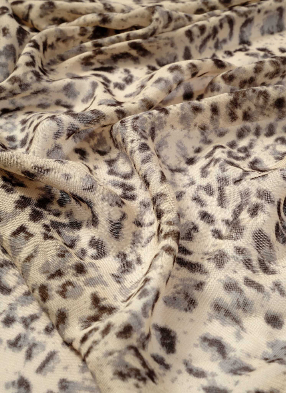 Allison Leopard Print Lightweight Scarf