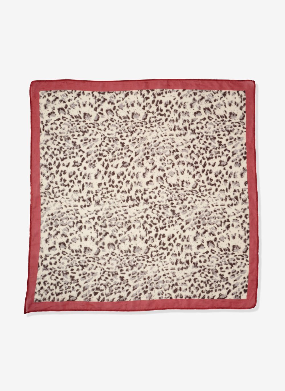 Allison Leopard Print Neck Scarf