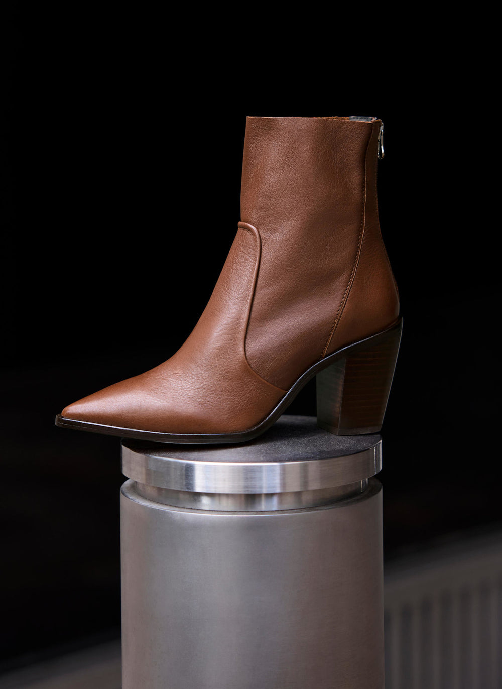 Amy Tan Leather Ankle Boots