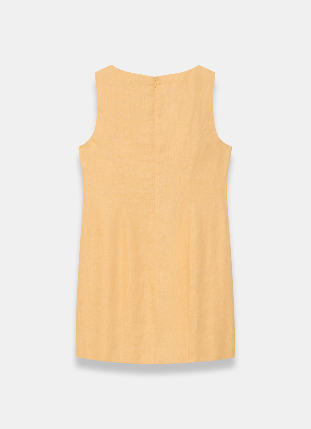 Mint Velvet Women's Linen Beaded Mini Dress - Yellow - Size 8 Mint Velvet Women's Linen Beaded Mini Dress - Yellow - Size 8