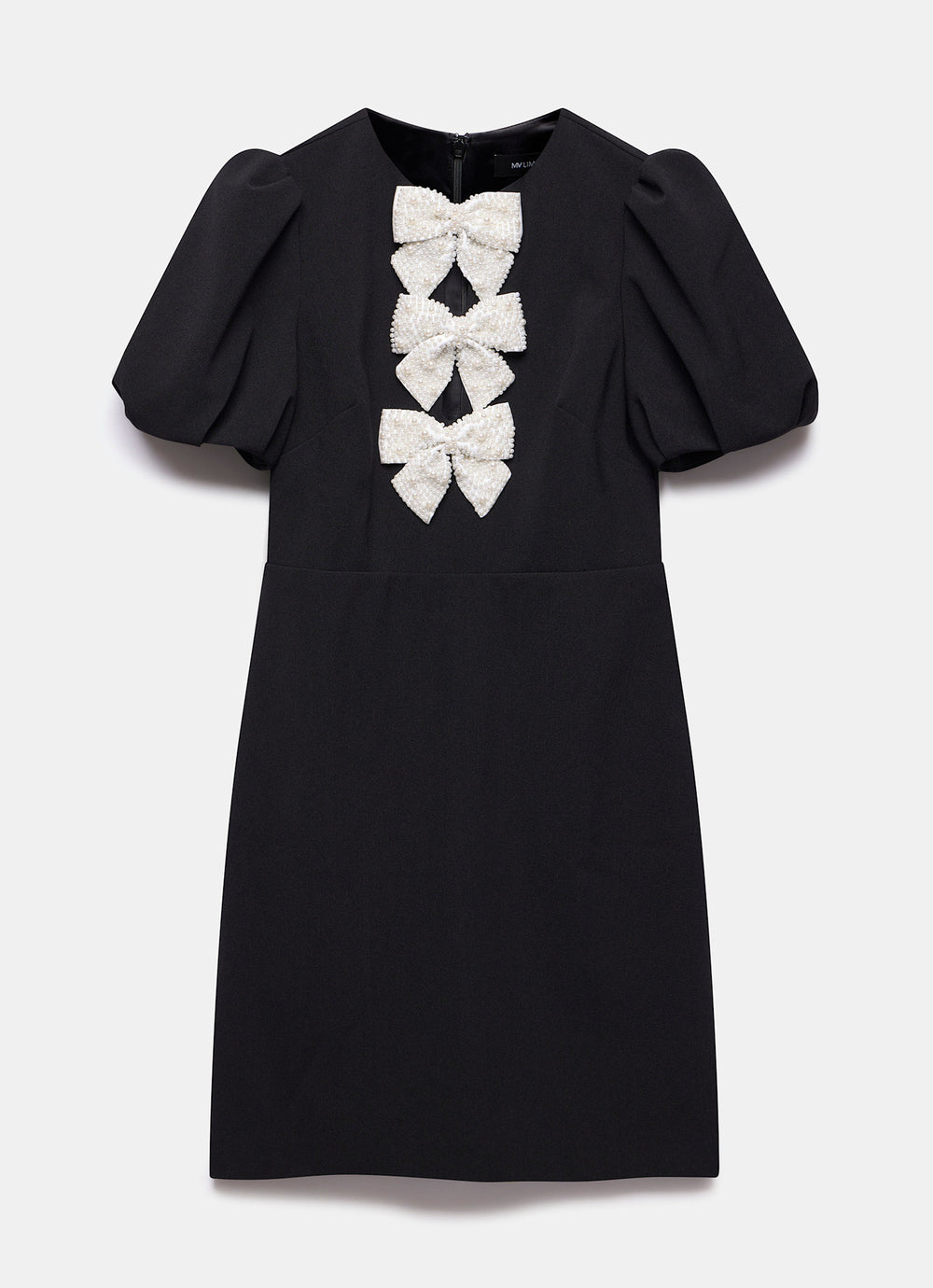 Black Bow Detail Mini Dress Mint Velvet Black Bow Detail Mini Dress Mint Velvet