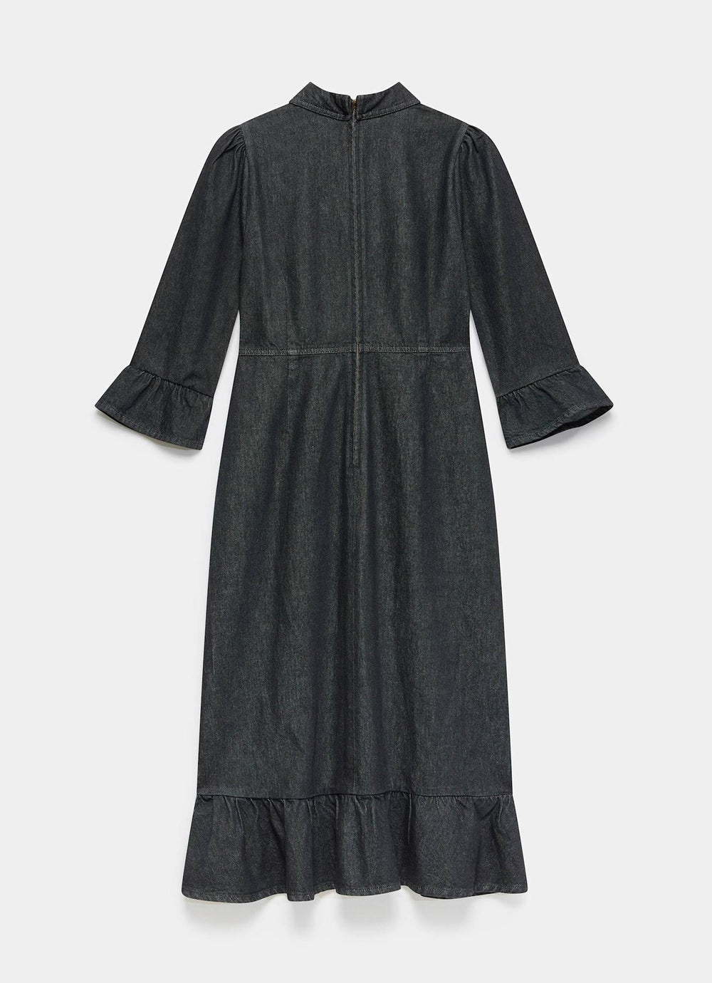 Black Denim Midi Shirt Dress – Mint Velvet