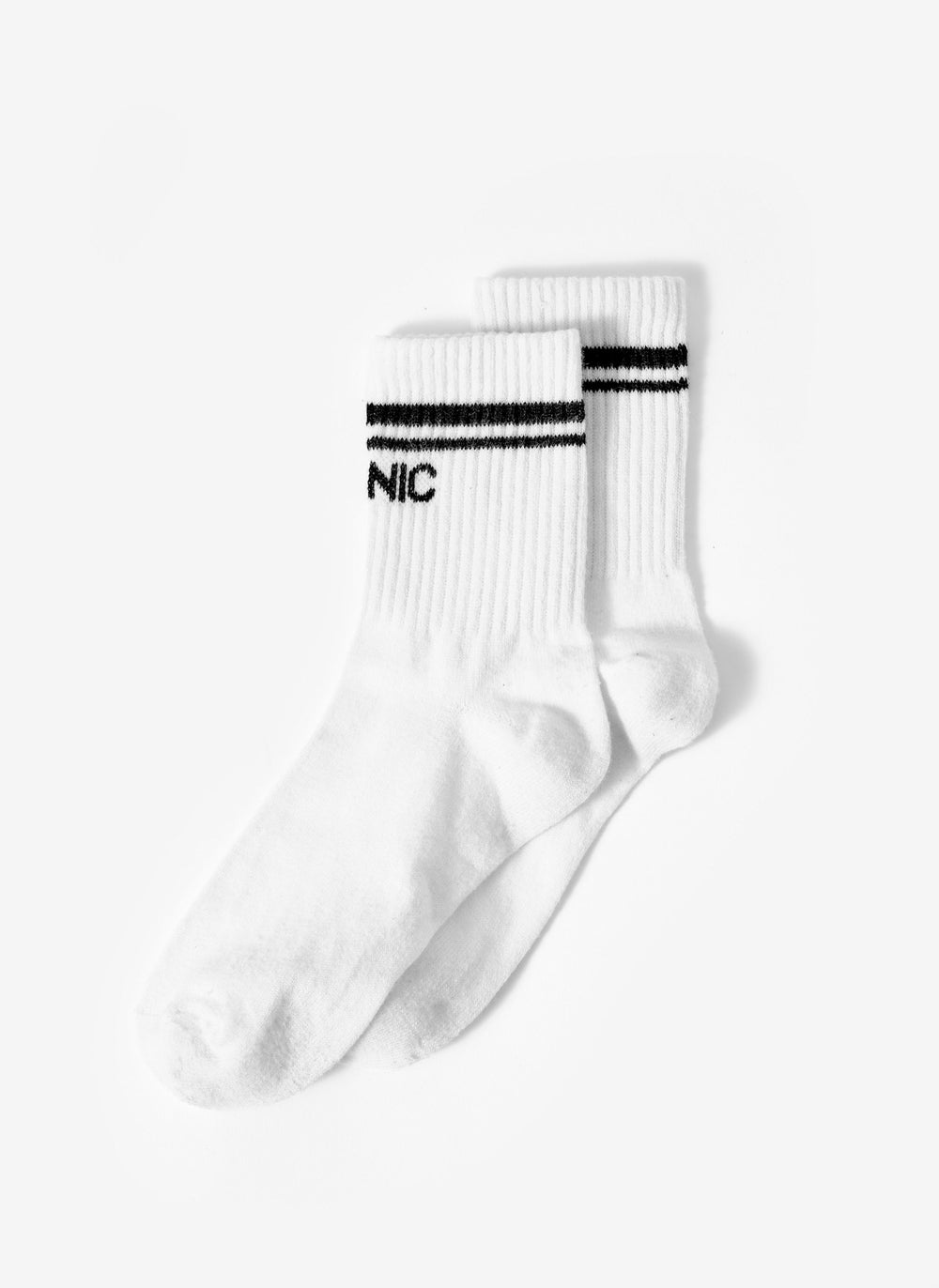 Black Iconic Slogan Ankle Socks