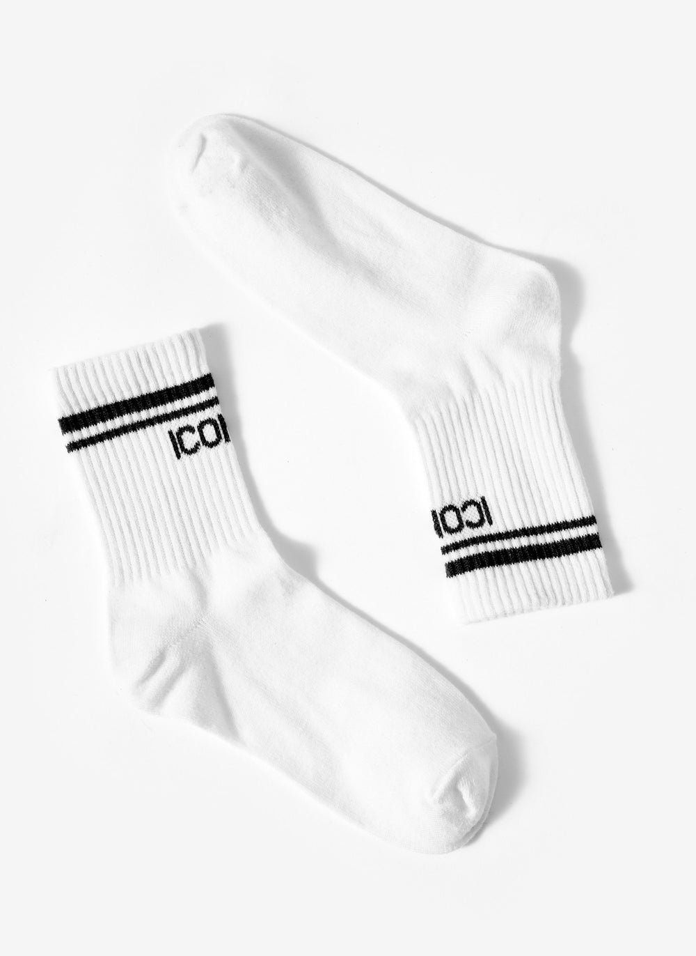 Black Iconic Slogan Ankle Socks