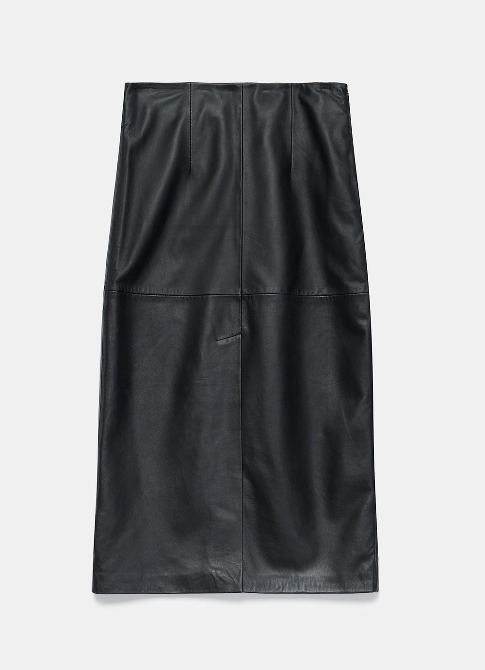 Black Leather Midi Skirt – Mint Velvet