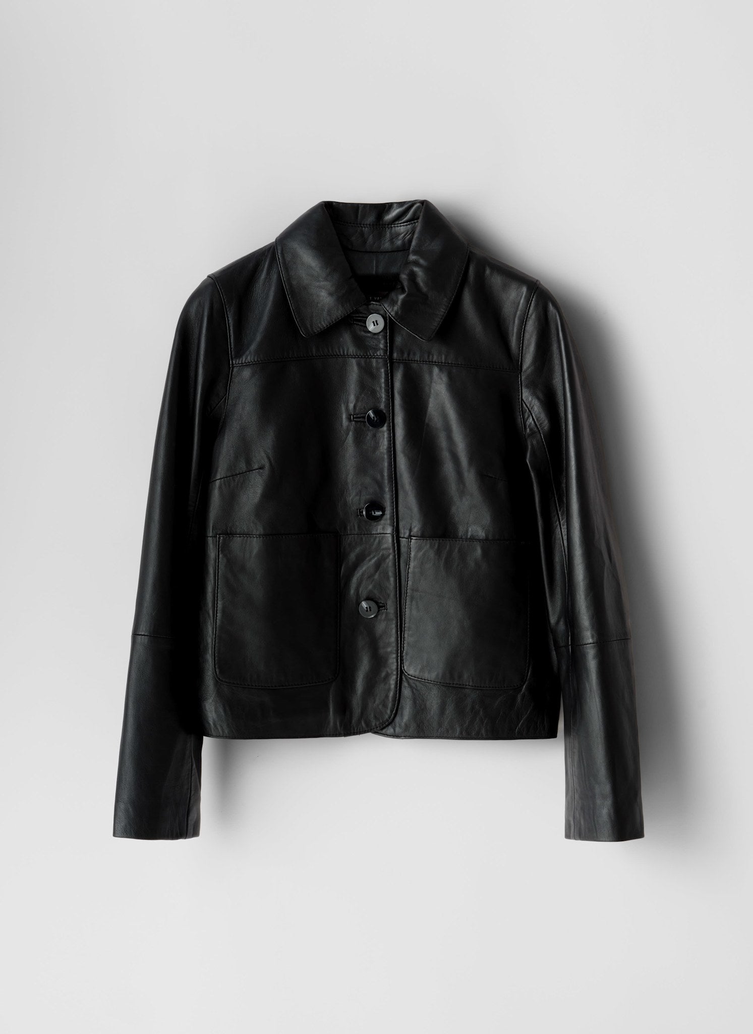 Black Leather Jacket – Mint Velvet