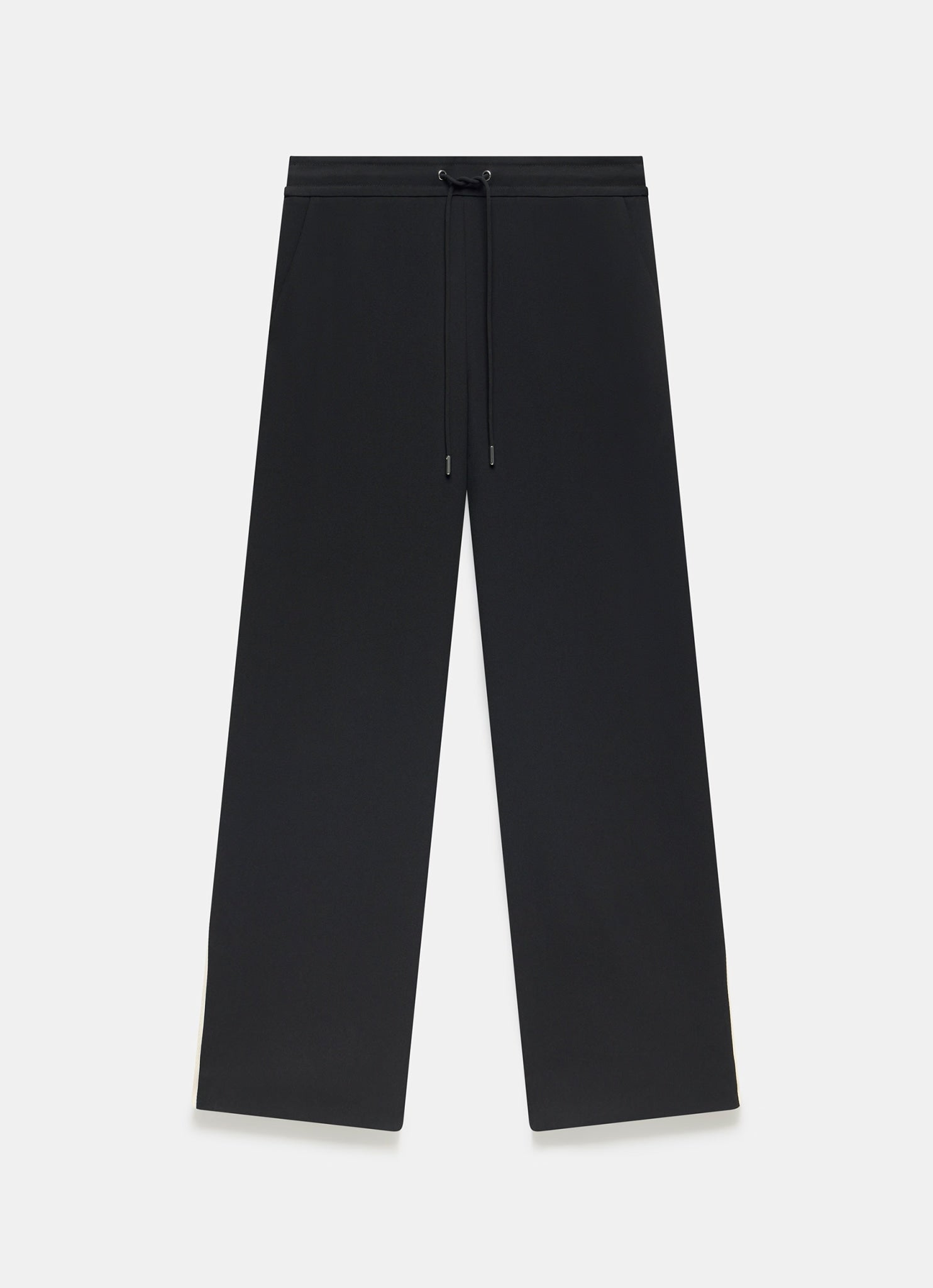 Black Side Stripe Wide Trousers – Mint Velvet