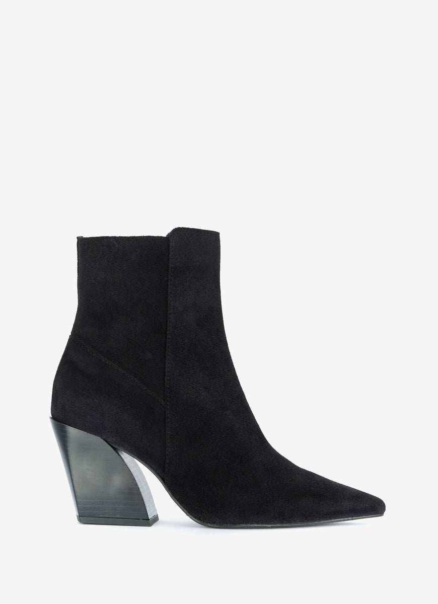 Black Suede Ankle Boots – Mint Velvet