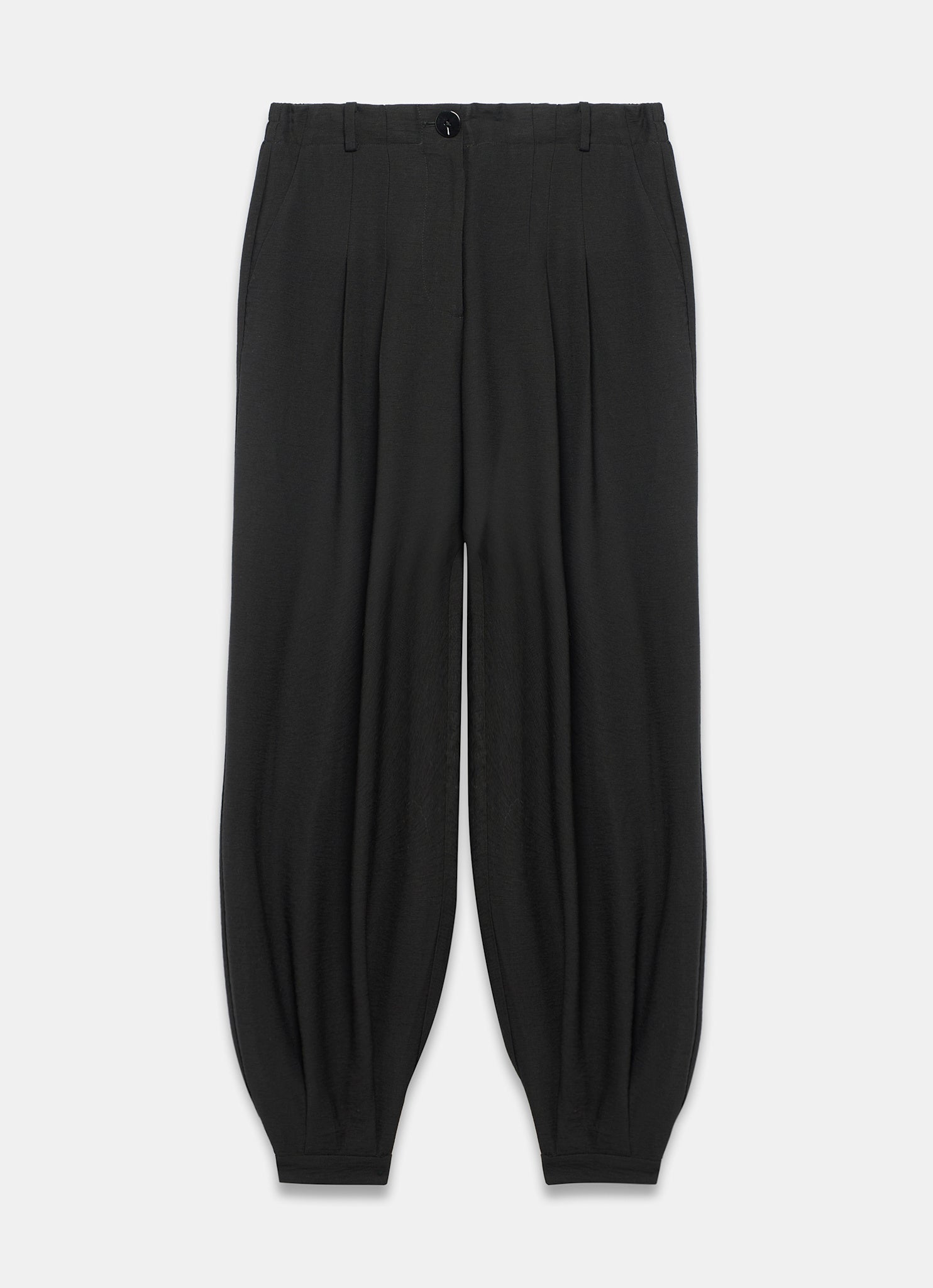 Black Soft Balloon Trousers – Mint Velvet