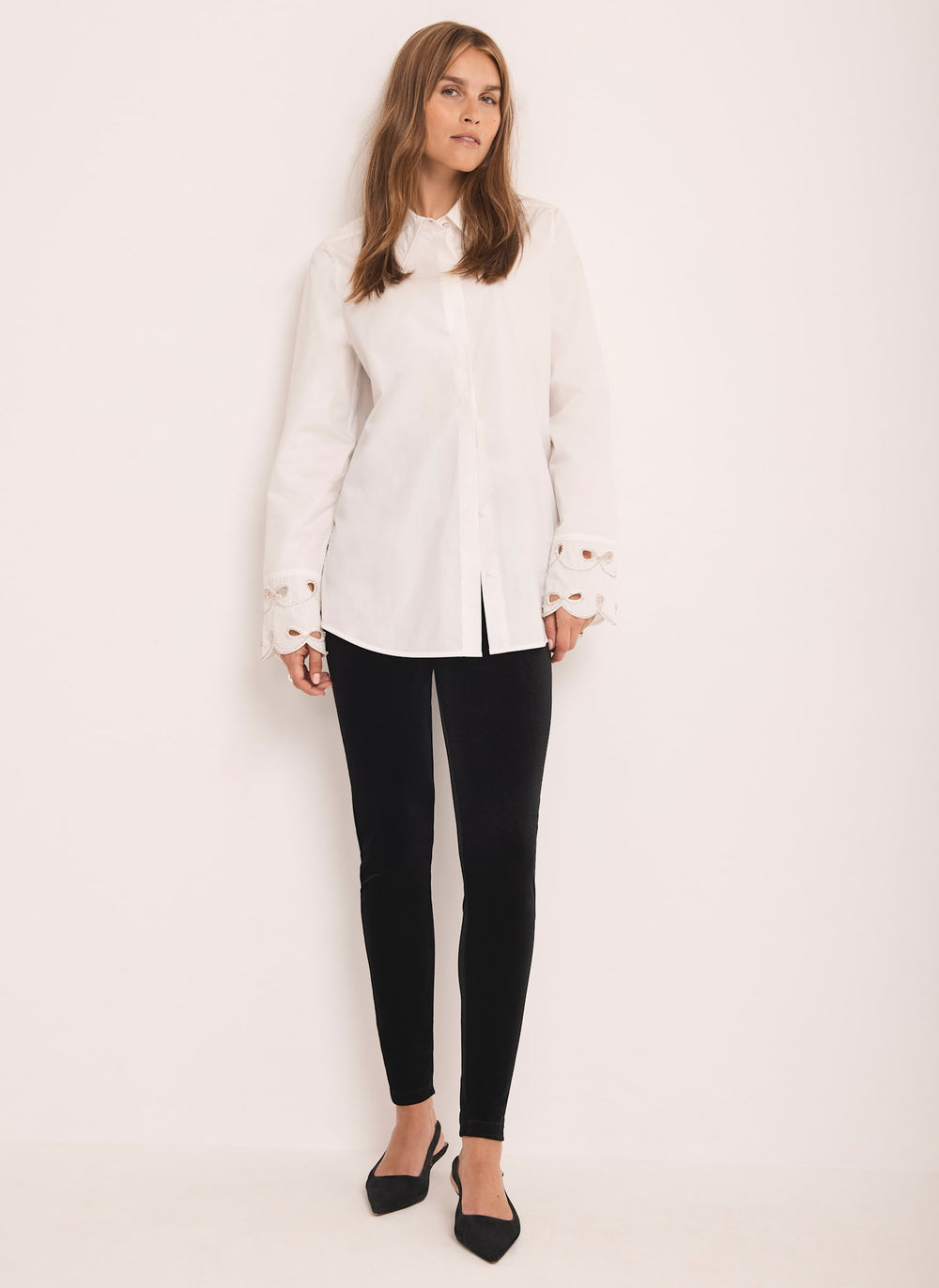 Black Velvet Leggings