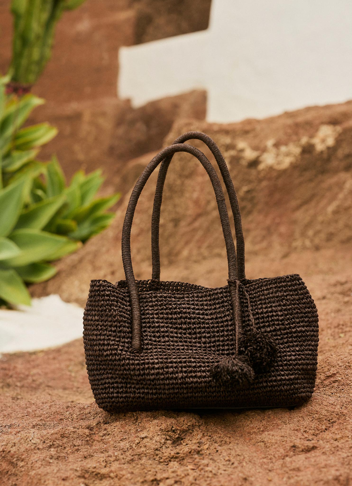 Blake Woven Tote Bag