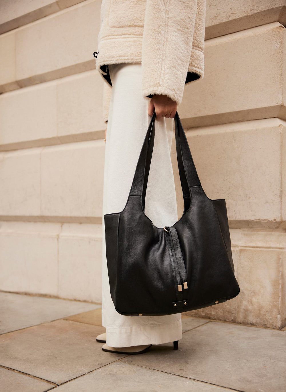 Bobbi Leather Tote Bag