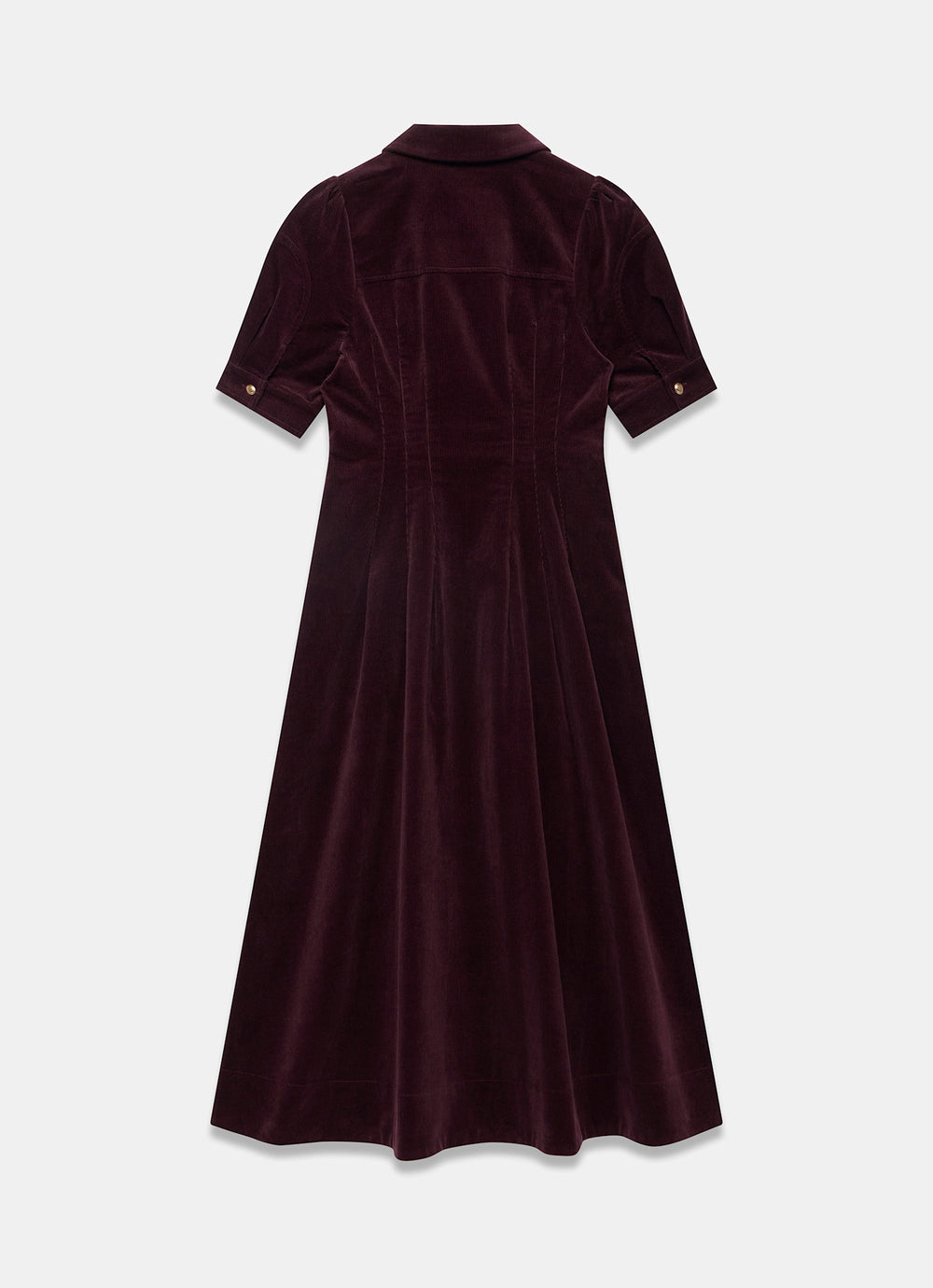 burgundy corduroy dress Maxi – Mint Velvet XMAS-MTO Vintage Designer Karen Millen Size:Child6 The square neckline creates