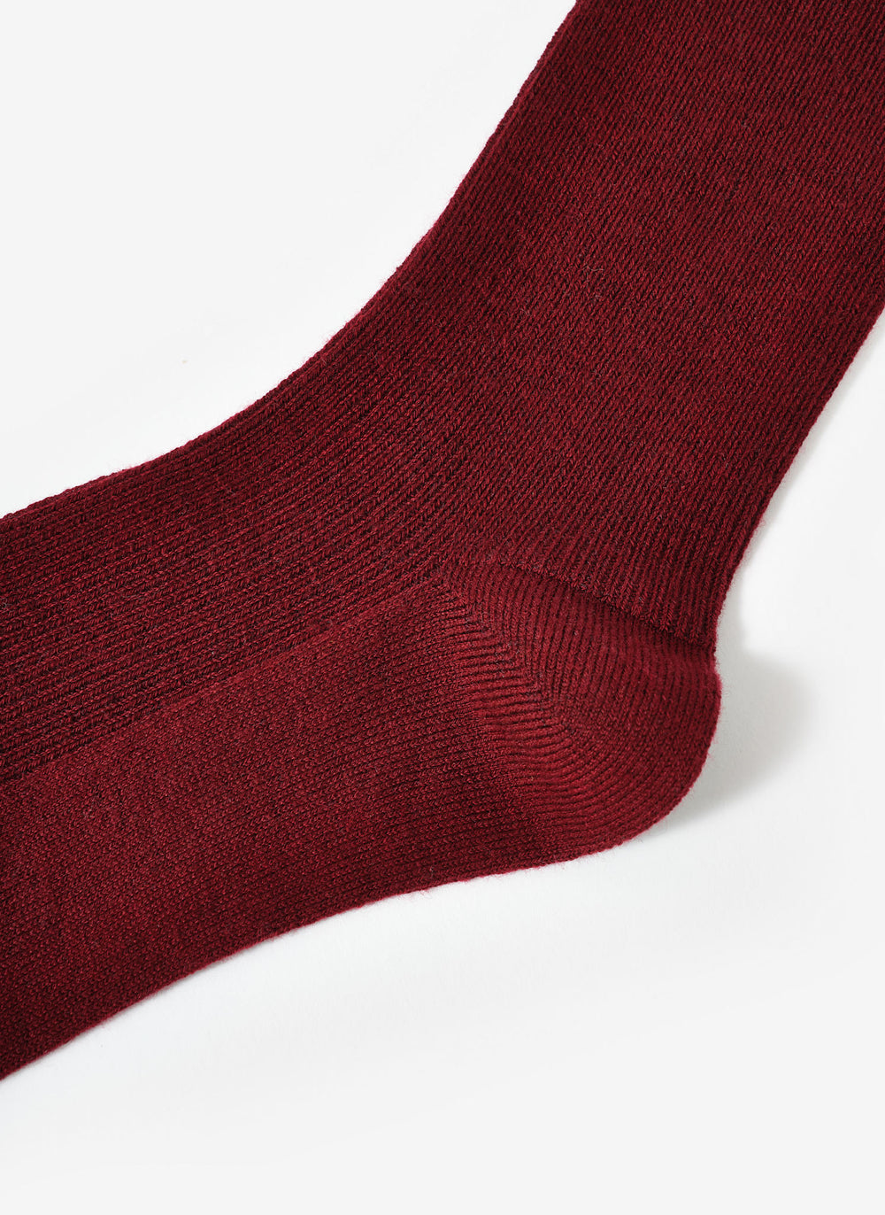 Burgundy Ankle Socks