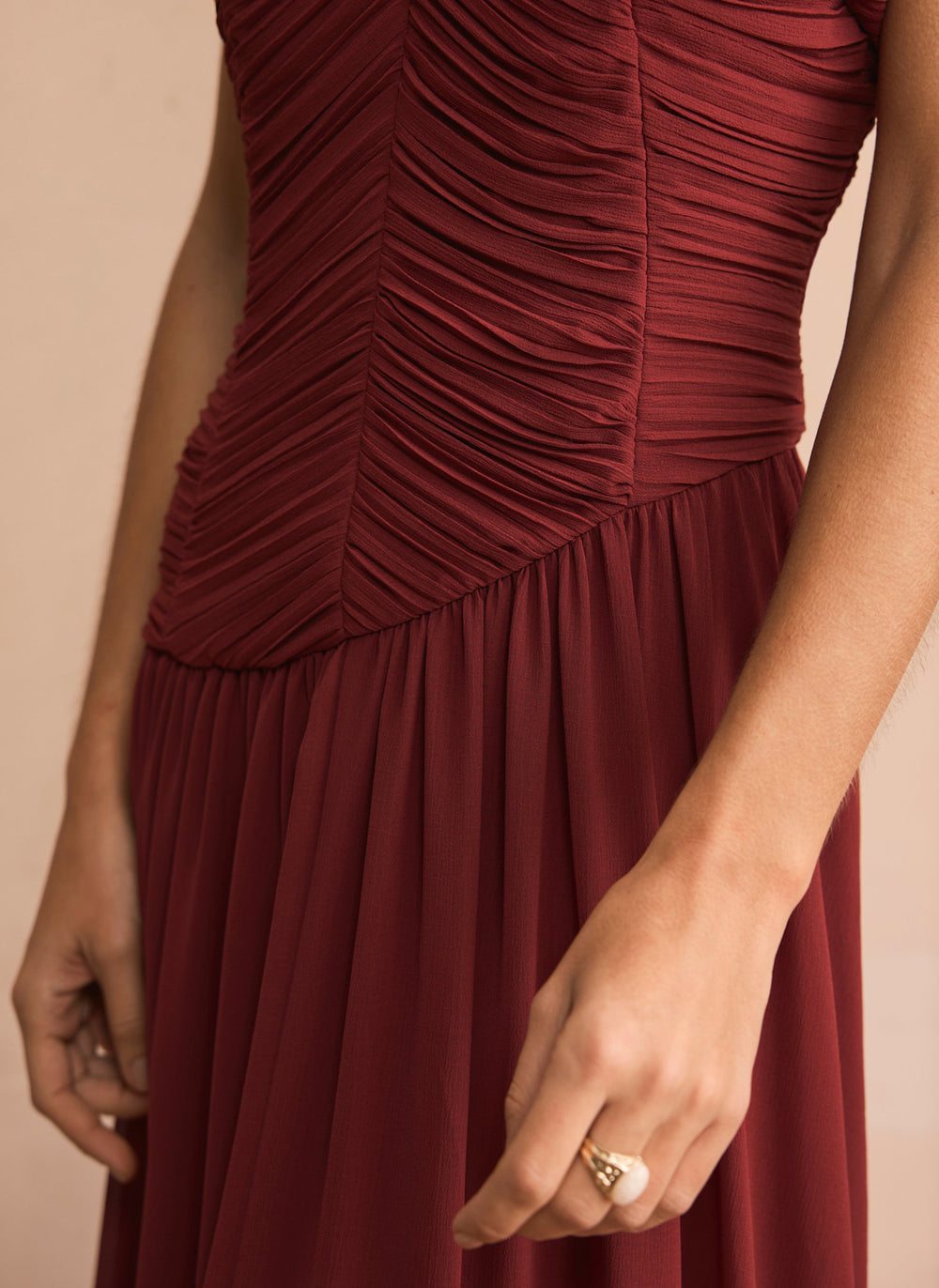 burgundy plus size dresses for wedding Mermaid Long Sleeve Burgundy Plus Size Wedding Dress – daisystyledress