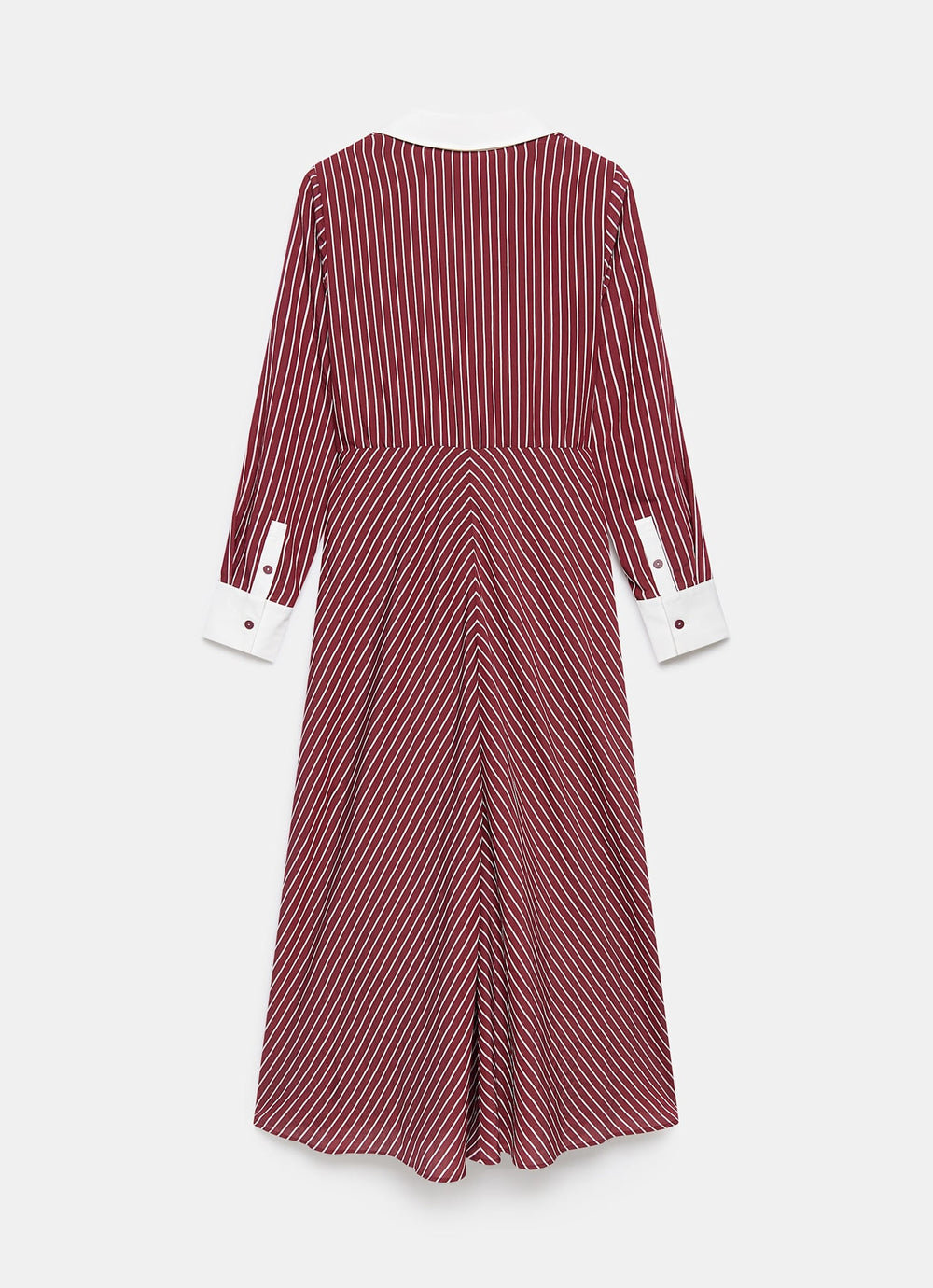 Burgundy Striped Maxi Shirt Dress Mint Velvet Burgundy Striped Maxi Shirt Dress Mint Velvet
