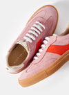 Cici Pink Suede Trainers (Image 3)