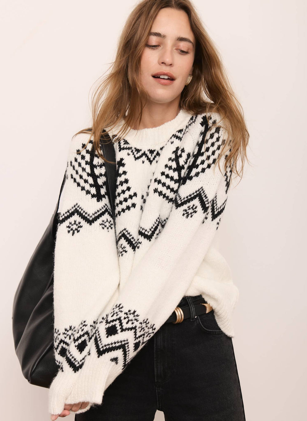 Cream Fair Isle Jumper