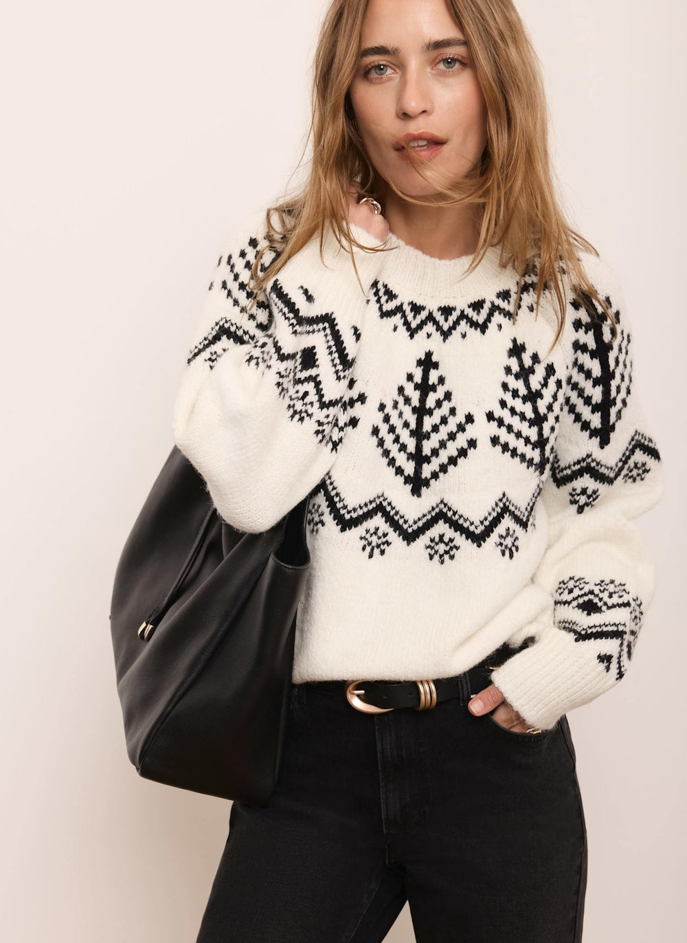 Cream Fair Isle Jumper