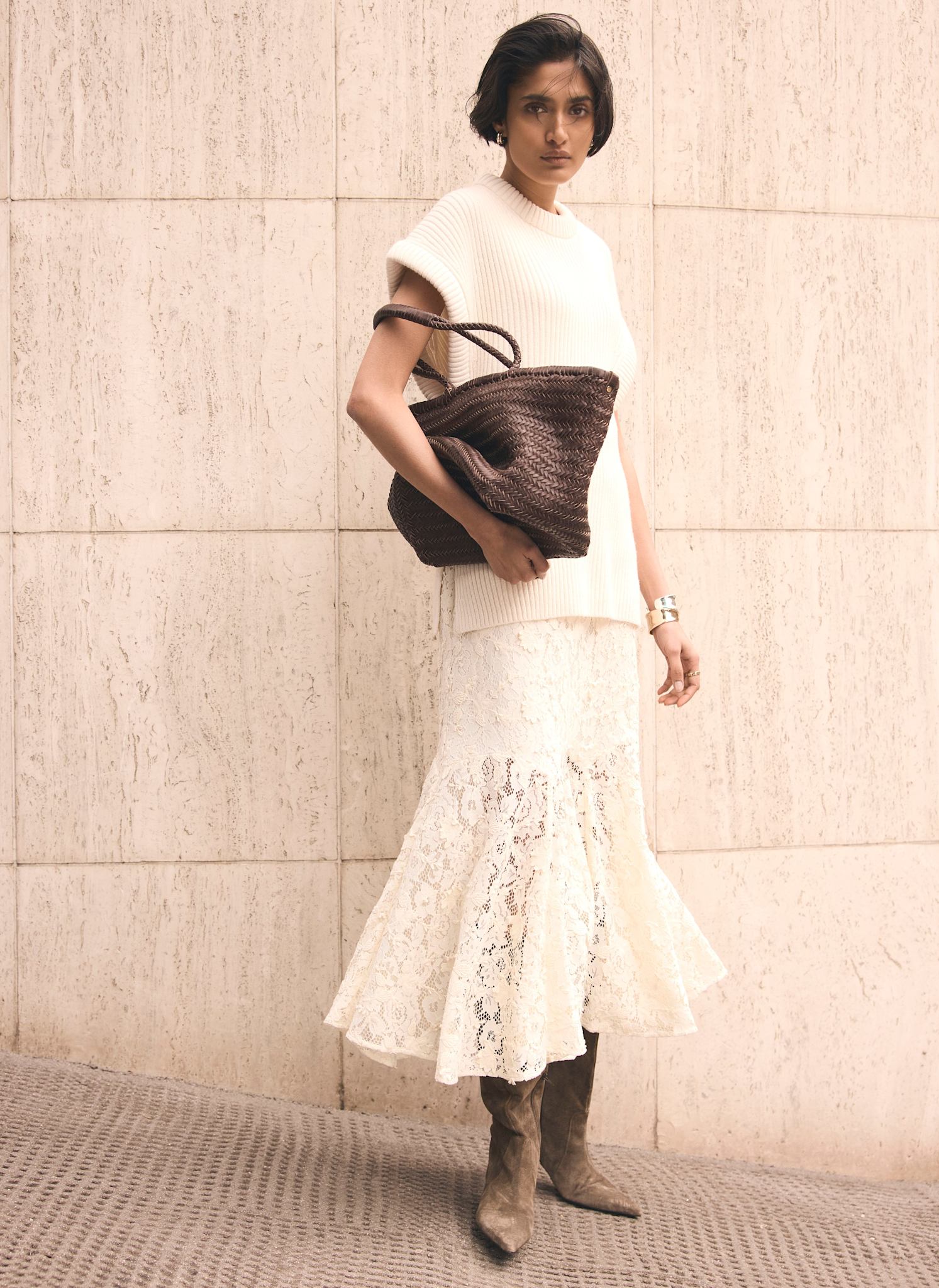 Cream Lace Maxi Skirt – Mint Velvet Cream Lace Maxi Skirt – Mint Velvet