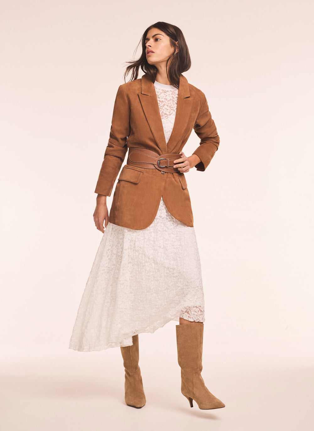 Cream Lace Full Asymmetric Midi Dress Mint Velvet Cream Lace Full Asymmetric Midi Dress Mint Velvet