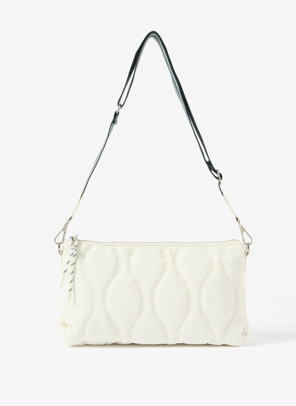 Tia Cream Crossbody Bag