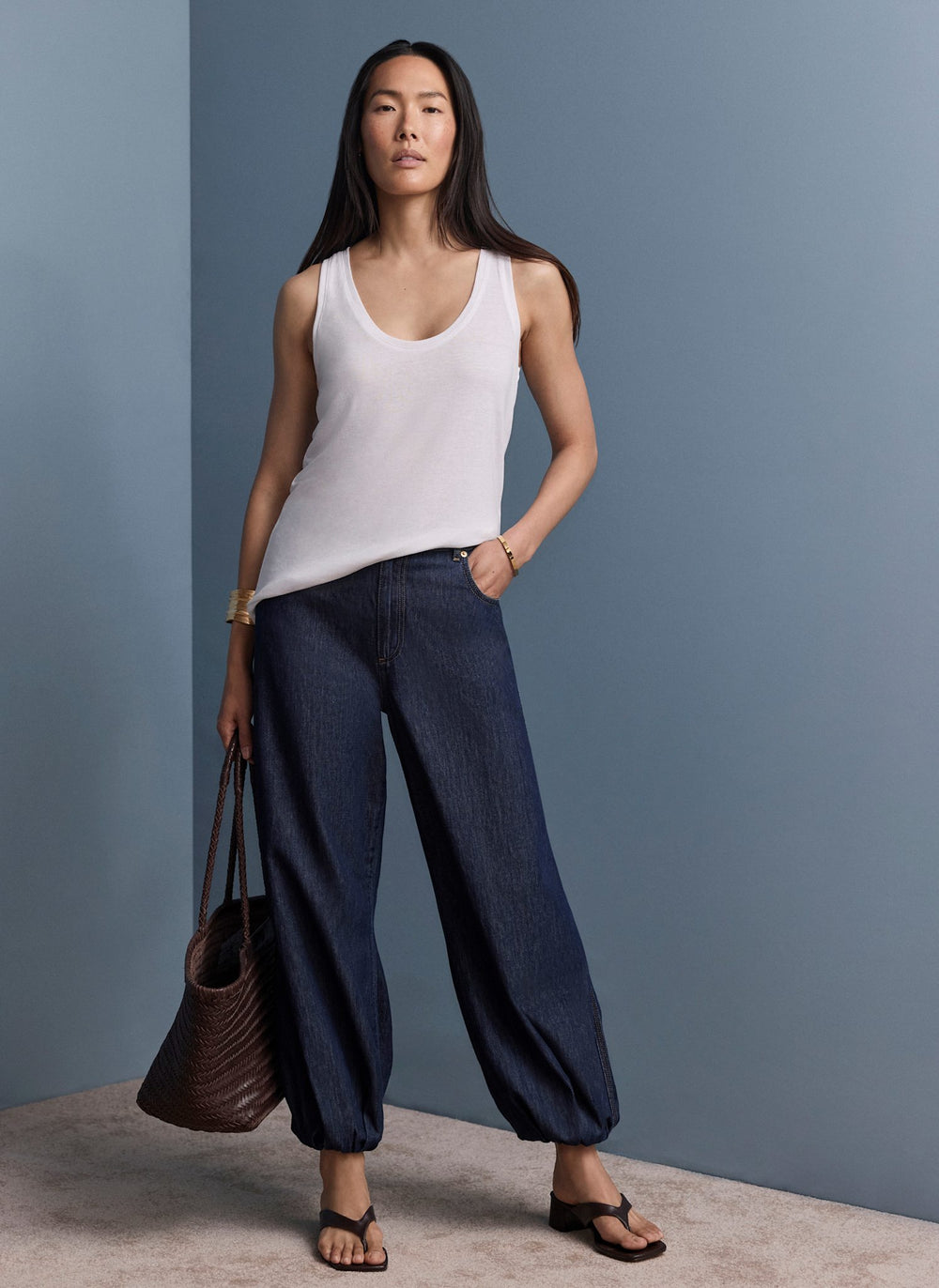 Dark Indigo Ultimate Balloon Jeans