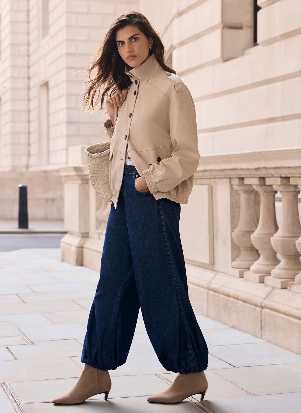 Dark Indigo Ultimate Balloon Jeans