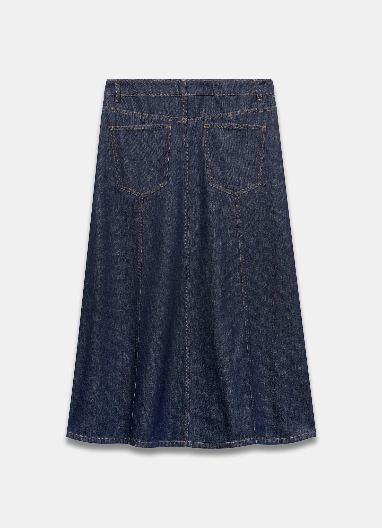 専用！未使用タグ✳︎ CENCI センチ　DENIM SKIRT S Dark Indigo Denim Midi Skirt – Mint Velvet