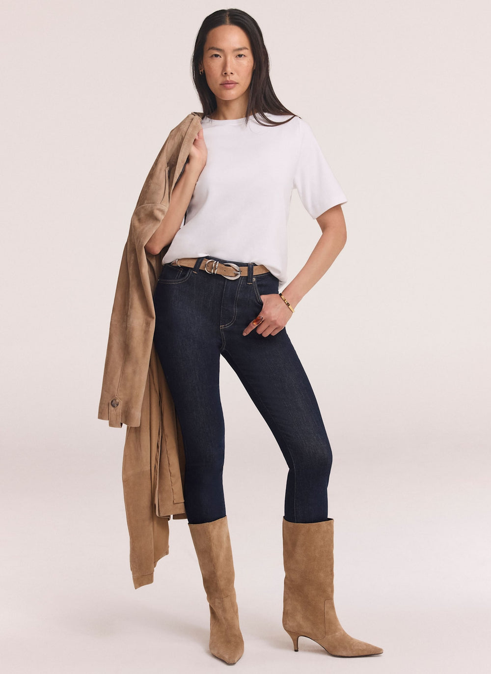 Dark Indigo Sculpting Skinny Jeans