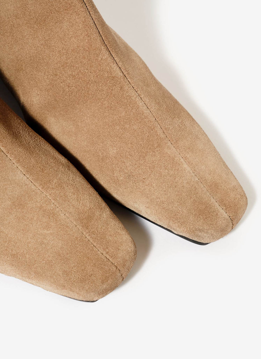 Ellis Neutral Suede Ankle Boot