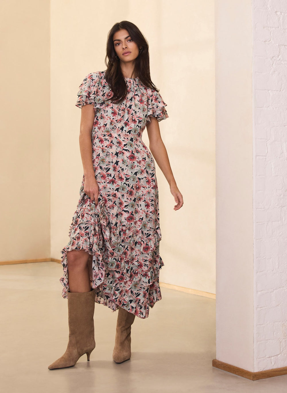 Floral Print Maxi Dress – Mint Velvet