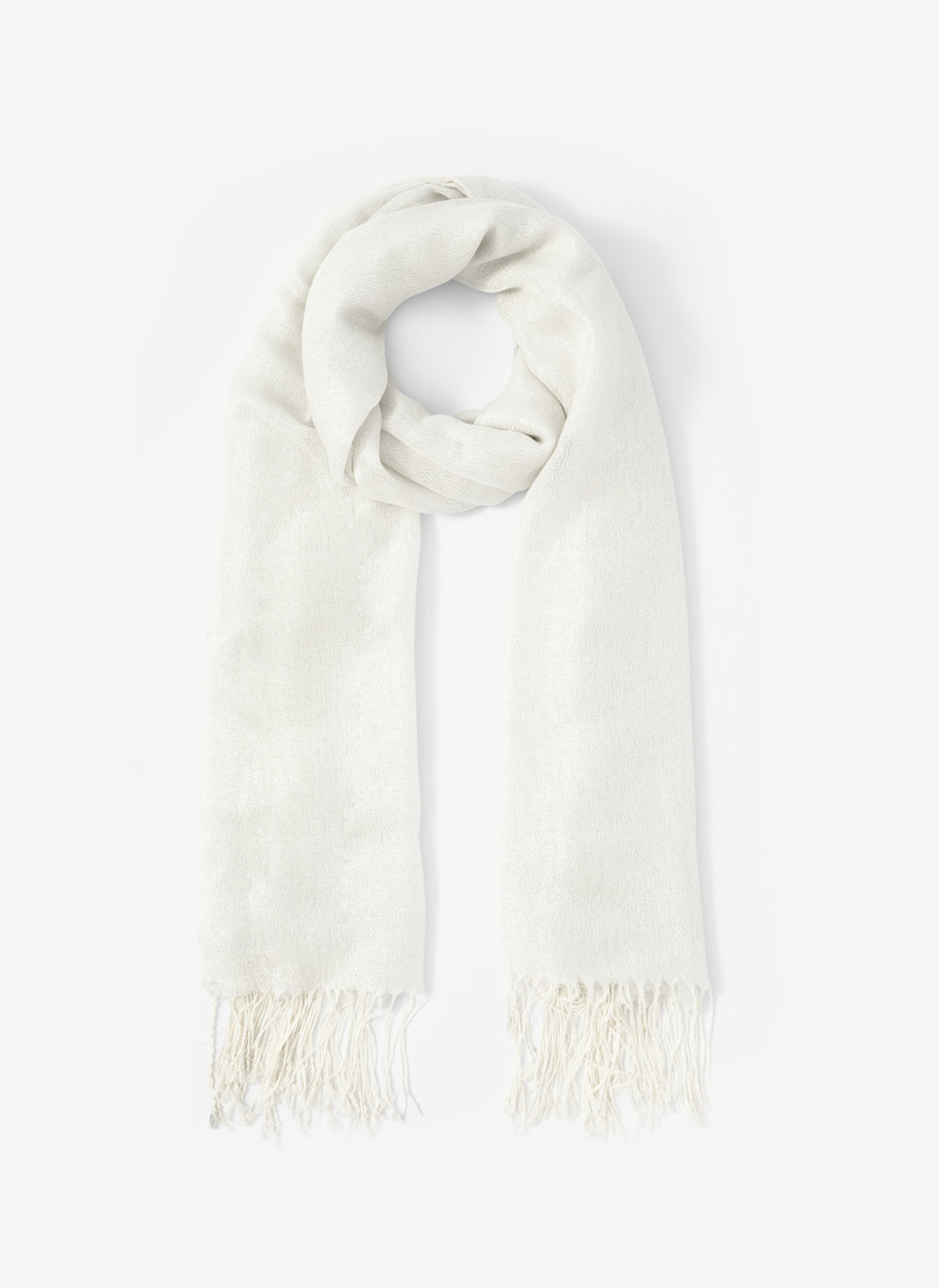 Gold Metallic Lightweight Scarf