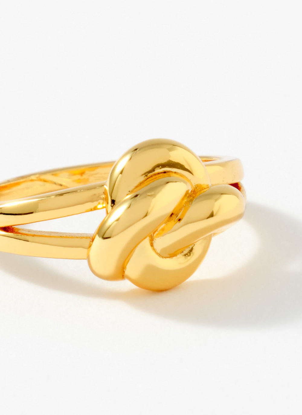 Gold Plated Knot Ring