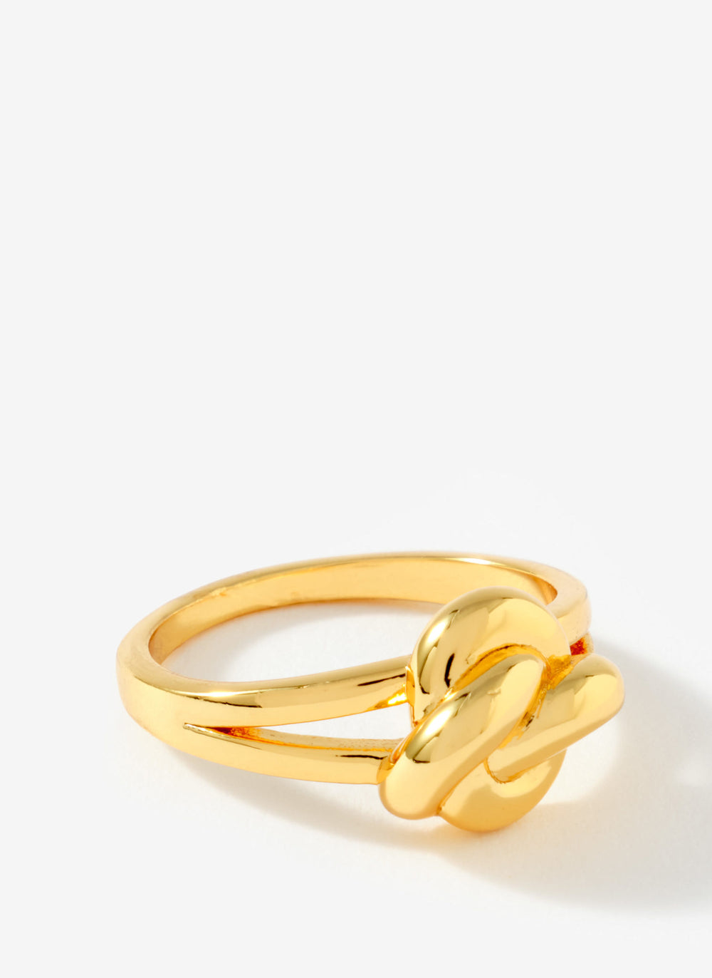 Gold Plated Knot Ring