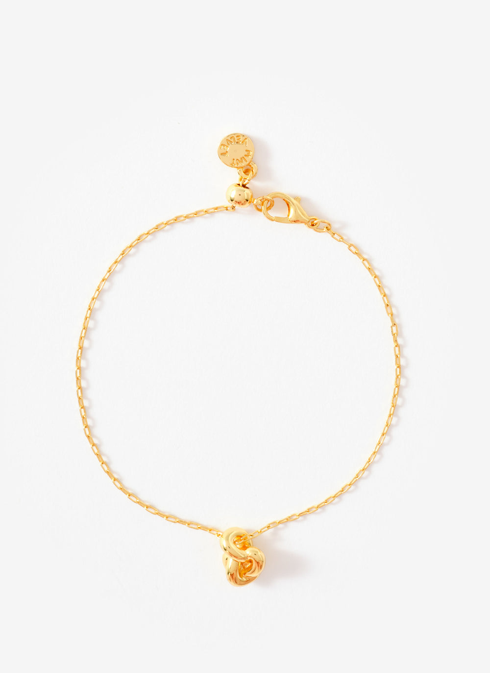 Gold Plated Knot Bracelet