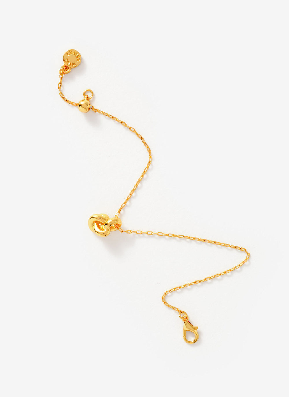 Gold Plated Knot Bracelet