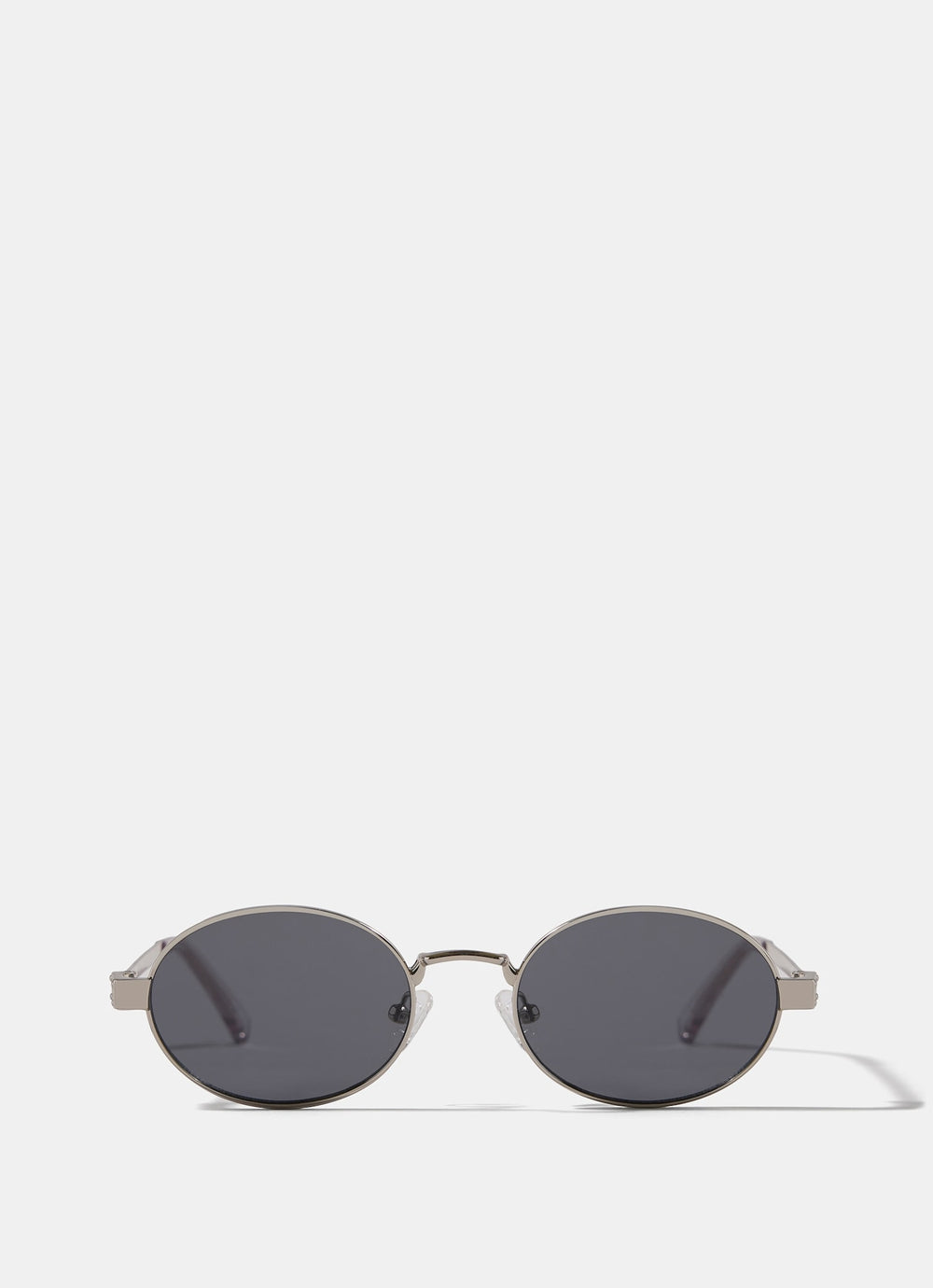 Le Specs Poseidon Deux Silver Tone Metal Sunglasses