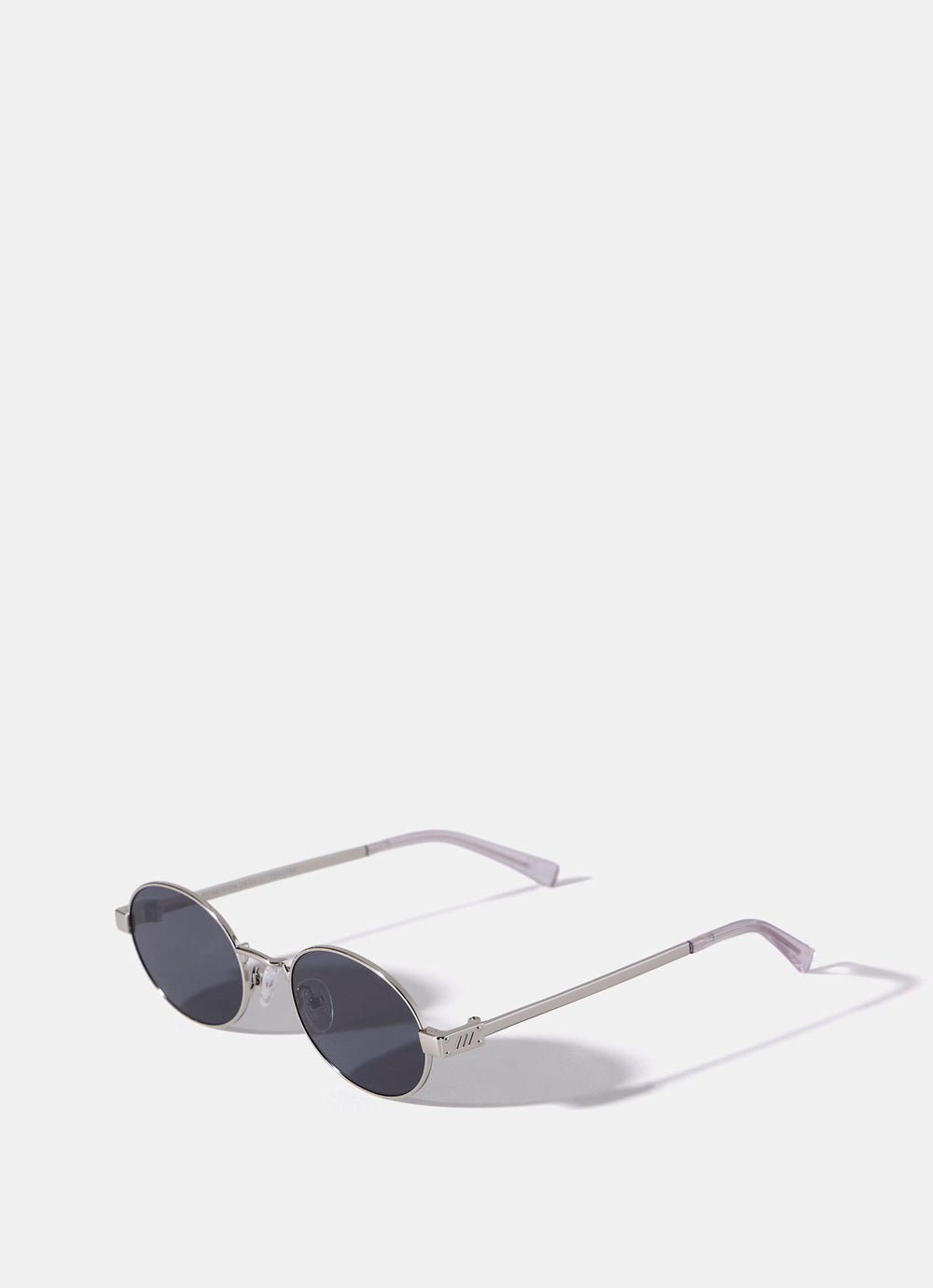 Le Specs Poseidon Deux Silver Tone Metal Sunglasses