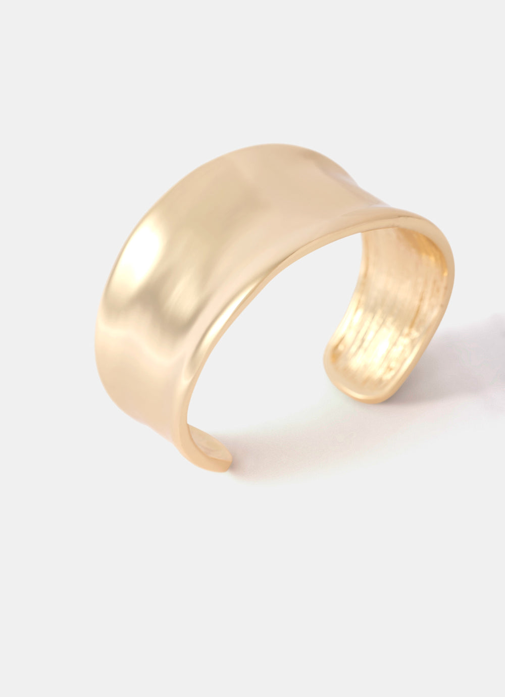 Gold Tone Cuff Bracelet