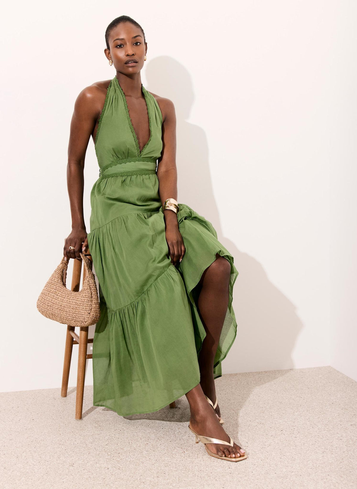 green emerald velvet dress Amazon.com: Aigeman Women's Halter Neck Velvet Maxi Dress Backless Split  Velvet Mermaid Dress Halter Cocktail Party Dress 72153(Large,Green) :  Clothing, Shoes & Jewelry main image 0