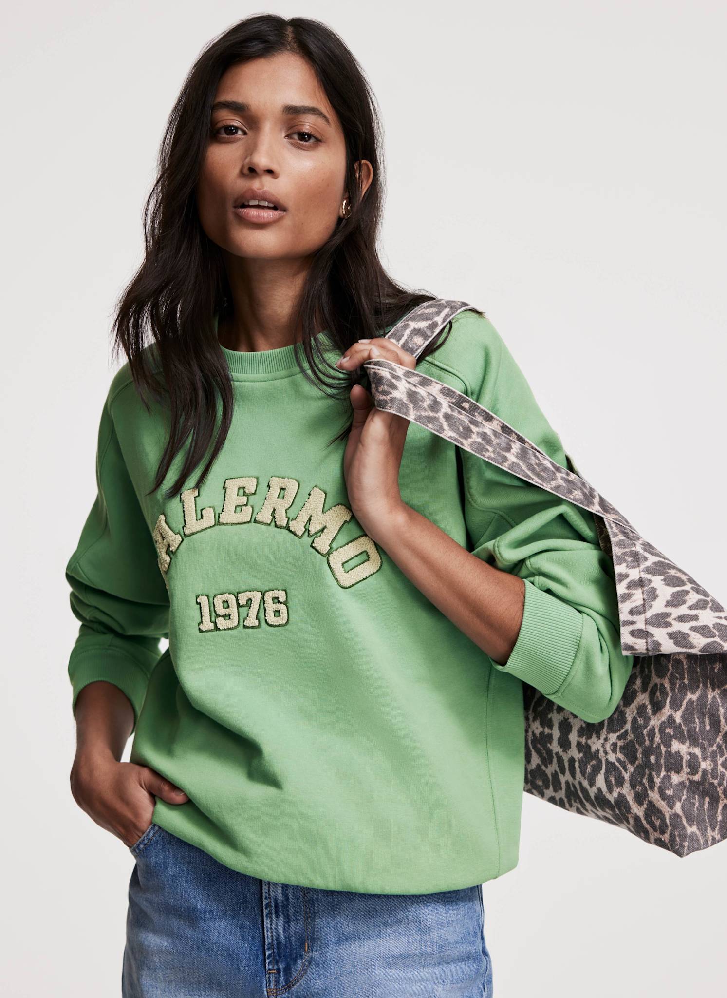 Cotton Blend Palermo Sweatshirt